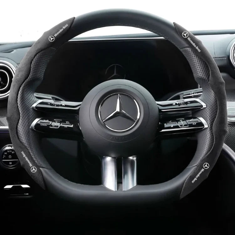 Couvre-volant en daim luxueux