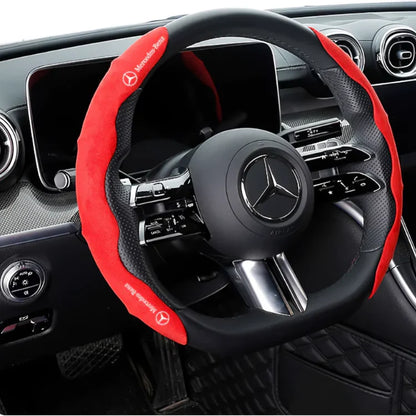 Couvre-volant en daim luxueux