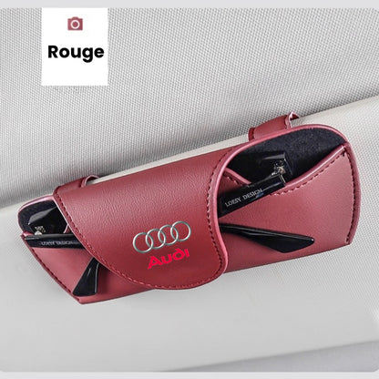 Étui À Lunettes En Cuir