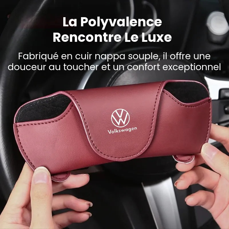 Étui À Lunettes En Cuir