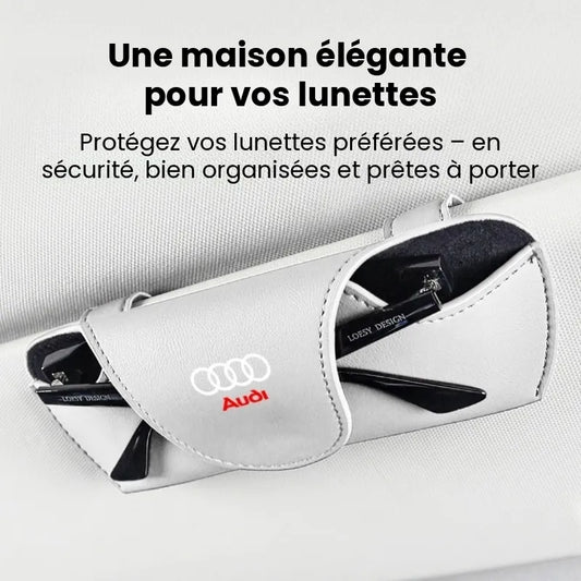 Étui À Lunettes En Cuir
