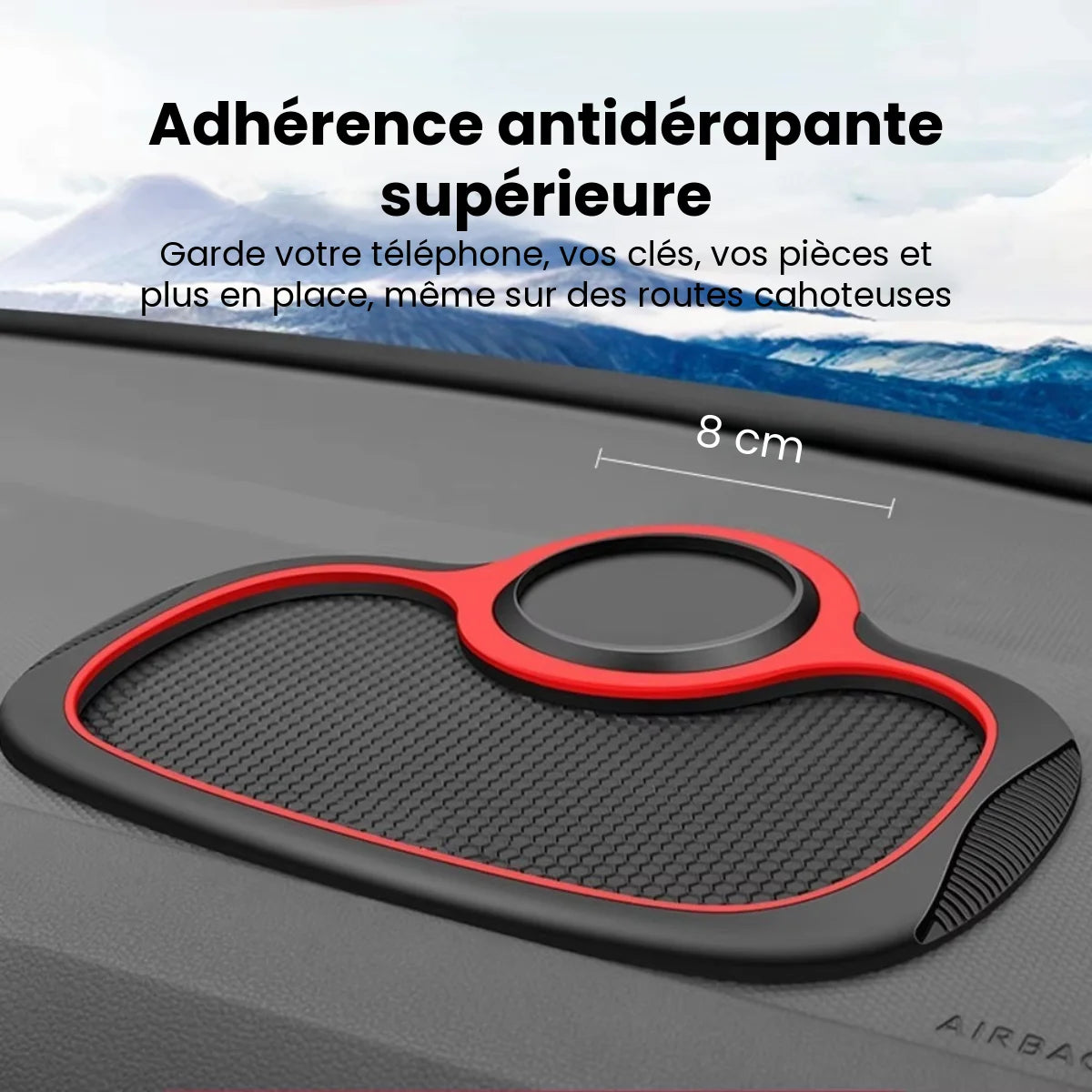 Tapis antidérapant pour voiture