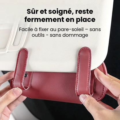 Étui À Lunettes En Cuir