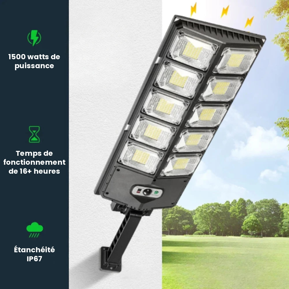 Puissante LED à énergie solaire