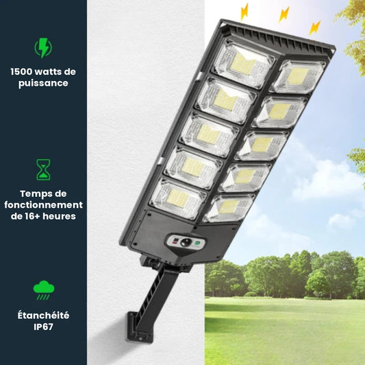 Puissante LED à énergie solaire