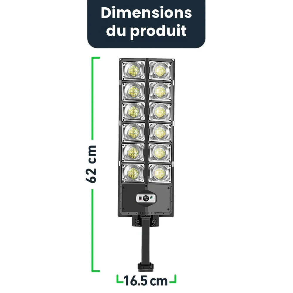 Puissante LED à énergie solaire